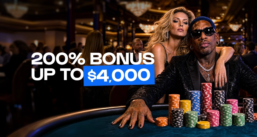 200% Casino Welcome  Bonus