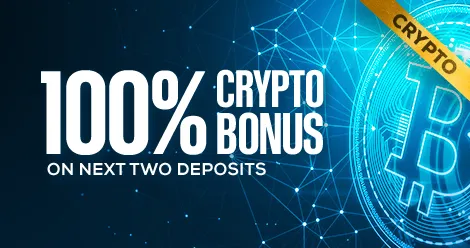 100% Crypto Re-up Bonus