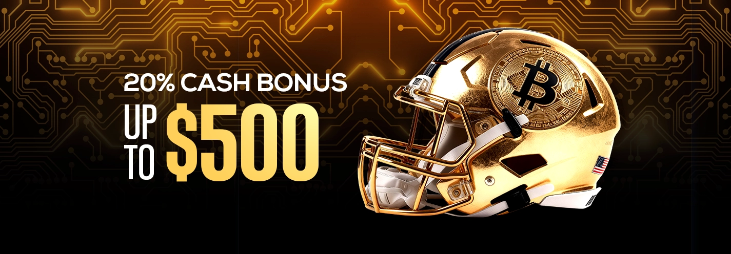 20% Crypto Cash Bonus