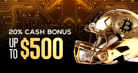 20% Crypto Cash Bonus