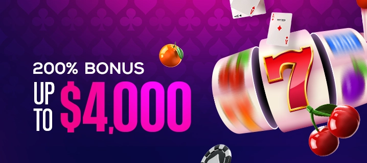 200% Casino Welcome Bonus