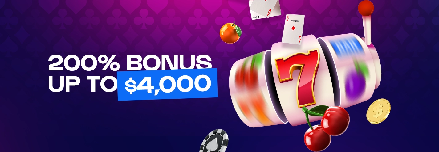 200% Casino Welcome Bonus