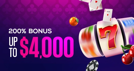 200% Casino Welcome Bonus