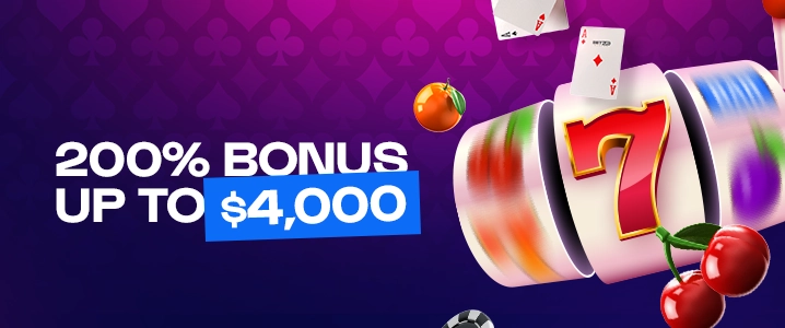 200% Casino Welcome Bonus
