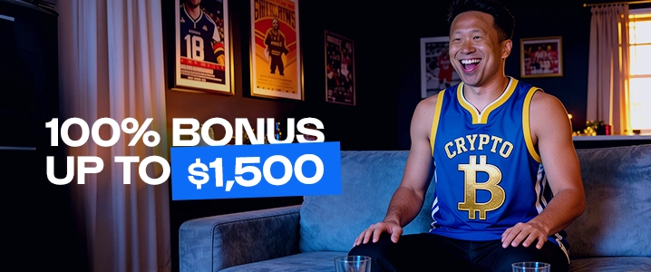 100% Crypto Re-up Bonus