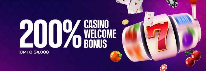 200% Casino Sign-up Bonus