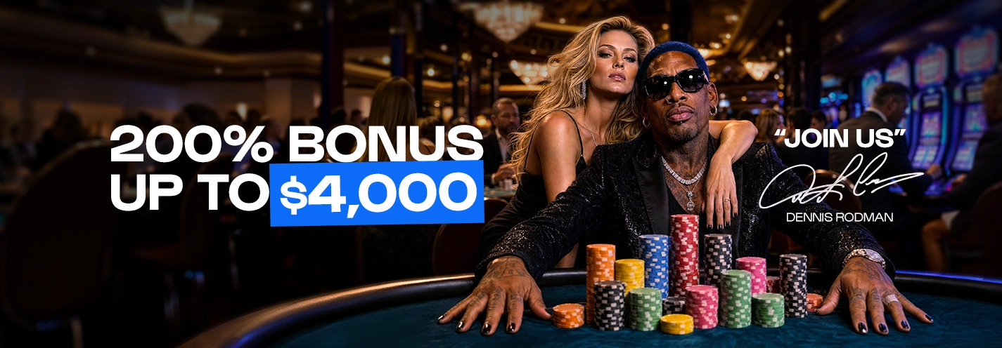 200% Casino Welcome Bonus