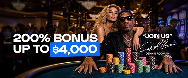 200% Casino Welcome Bonus