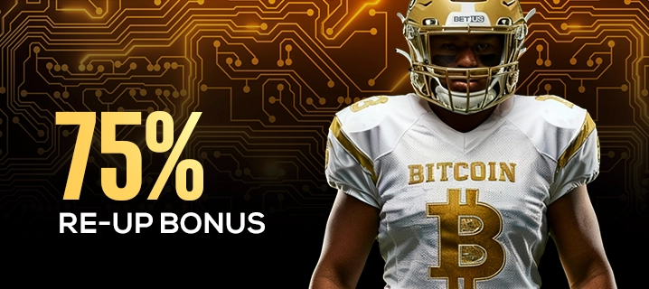 75% Sports Crypto Re-up Bonus