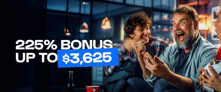 225% Welcome Bonus
