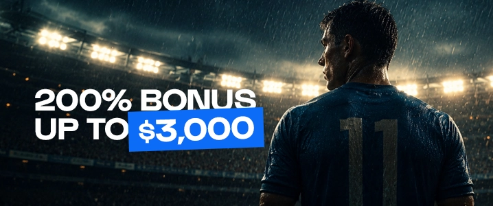 200% Welcome Bonus