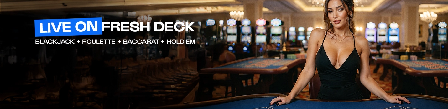 cas- slider- logged in- Fresh deck table games