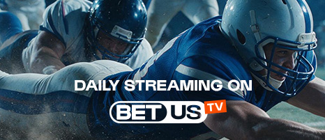 Daily streaming on BetUS TV mobile