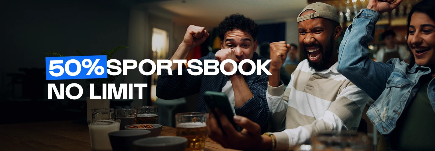 50% Sports Re-up Bonus