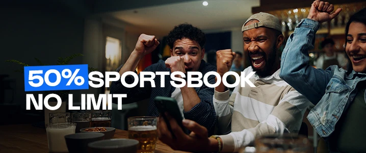 50% Sports Re-up Bonus