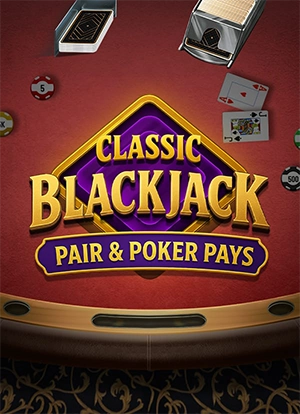 Classic Blackjack Pair & Poker Pays